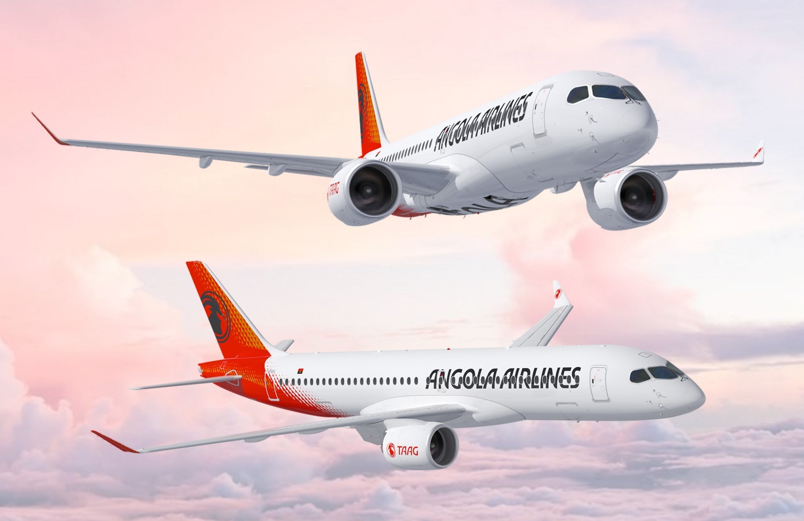 Recibirá Taag Angola Airlines Aviones A220 Y B787 Con Nueva Librea Aviación 21 0638